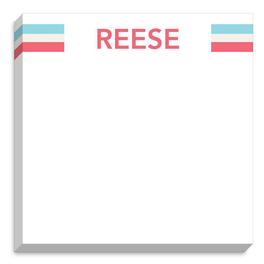 Reese Stripe Chunky Notepad